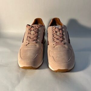 Bally Women’s Gavinia Wing Pink Suede Sneakers